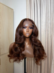 FOXI Unit - RAW Cambodian Natural Wave 5x5 HD Lace 22”