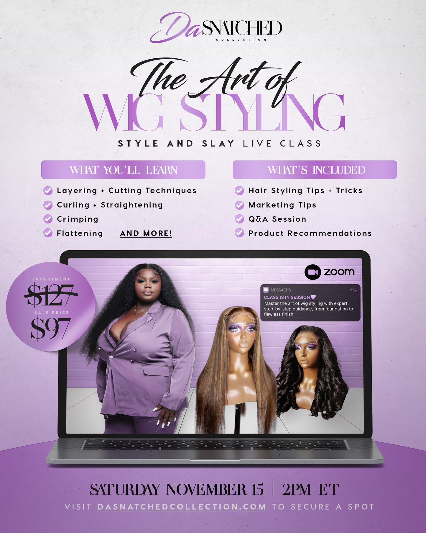 Styling LIVE Master Class