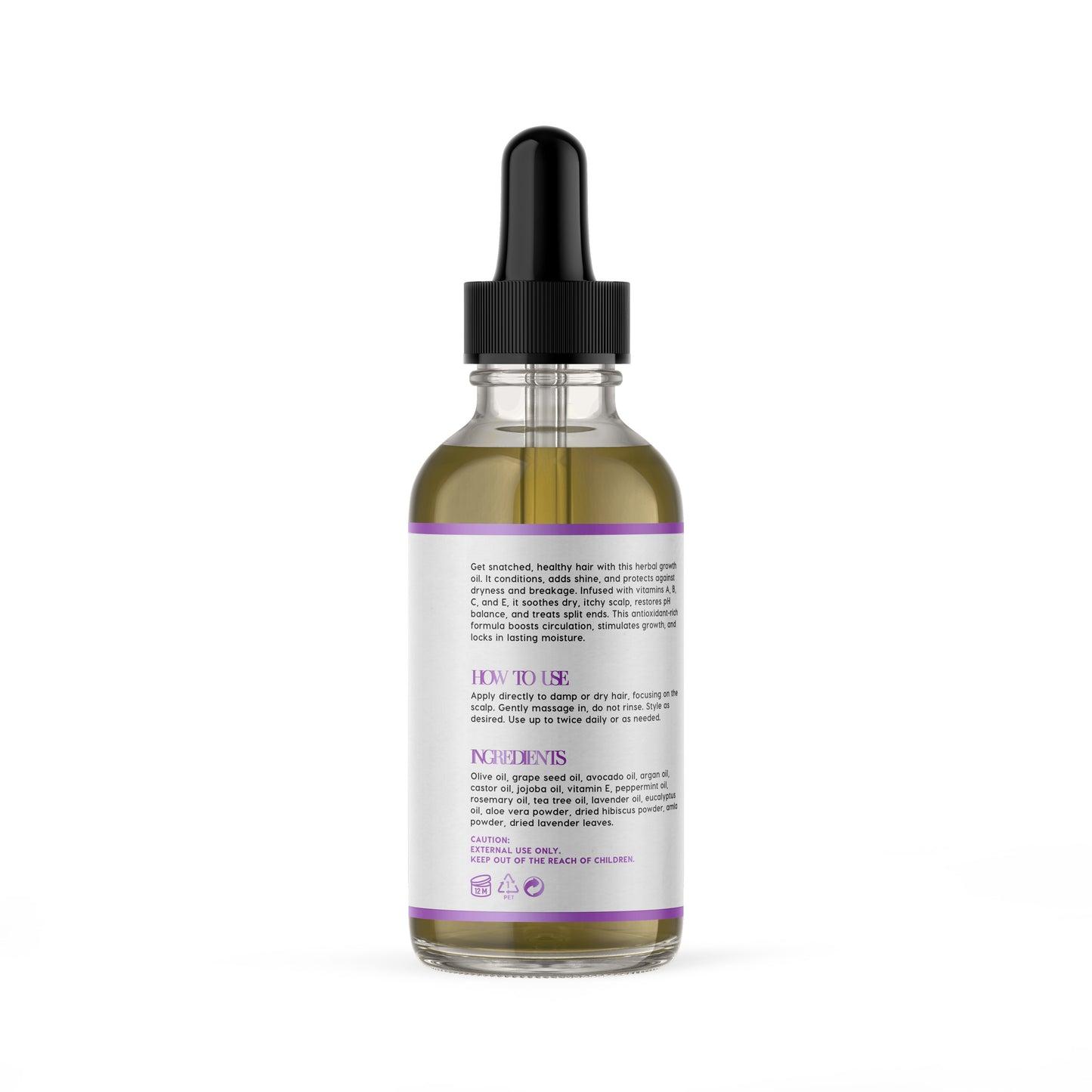 Snatched Roots Herbal Hair Growth Oil