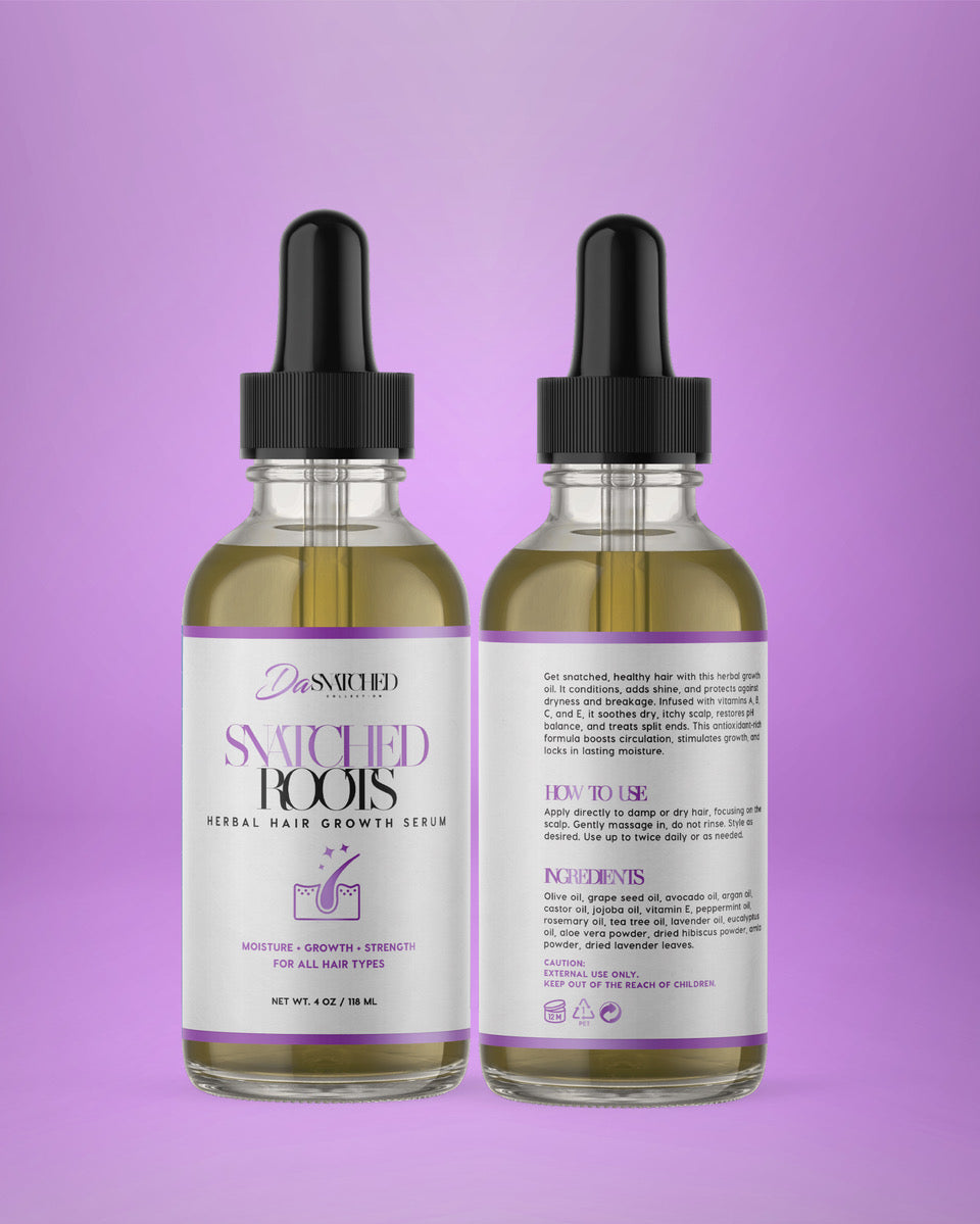 Snatched Roots Herbal Hair Growth Oil