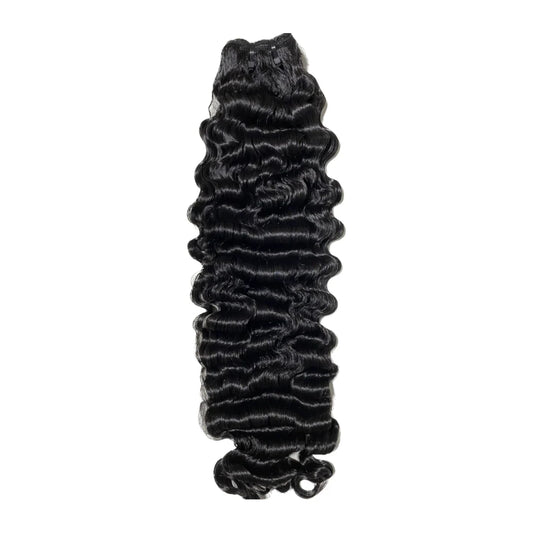 Raw Burmese Curly Hair Extensions