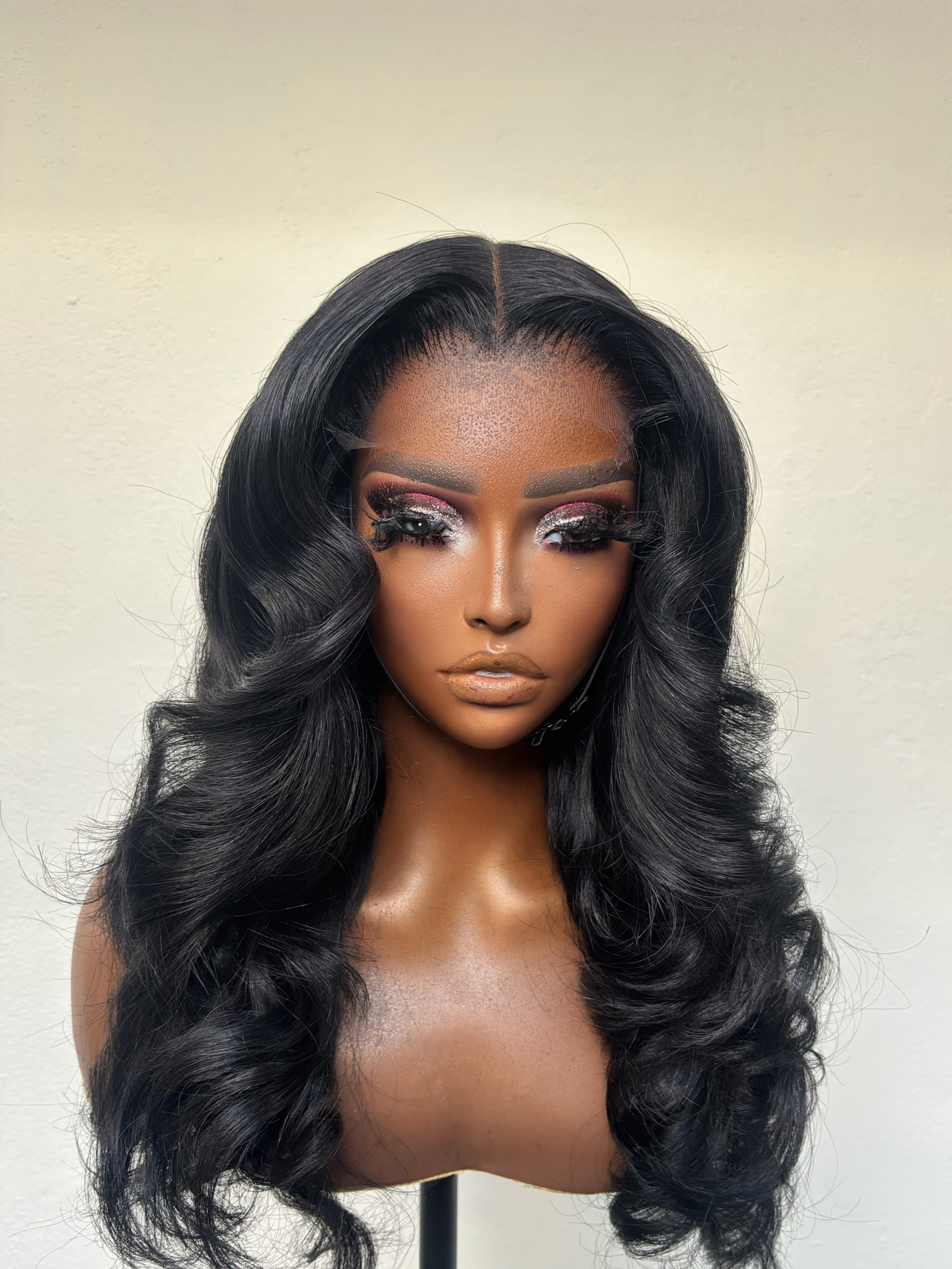 Jasmine Unit - RAW Vietnamese Natural Wave 2x6 HD Lace 20” Jet Black