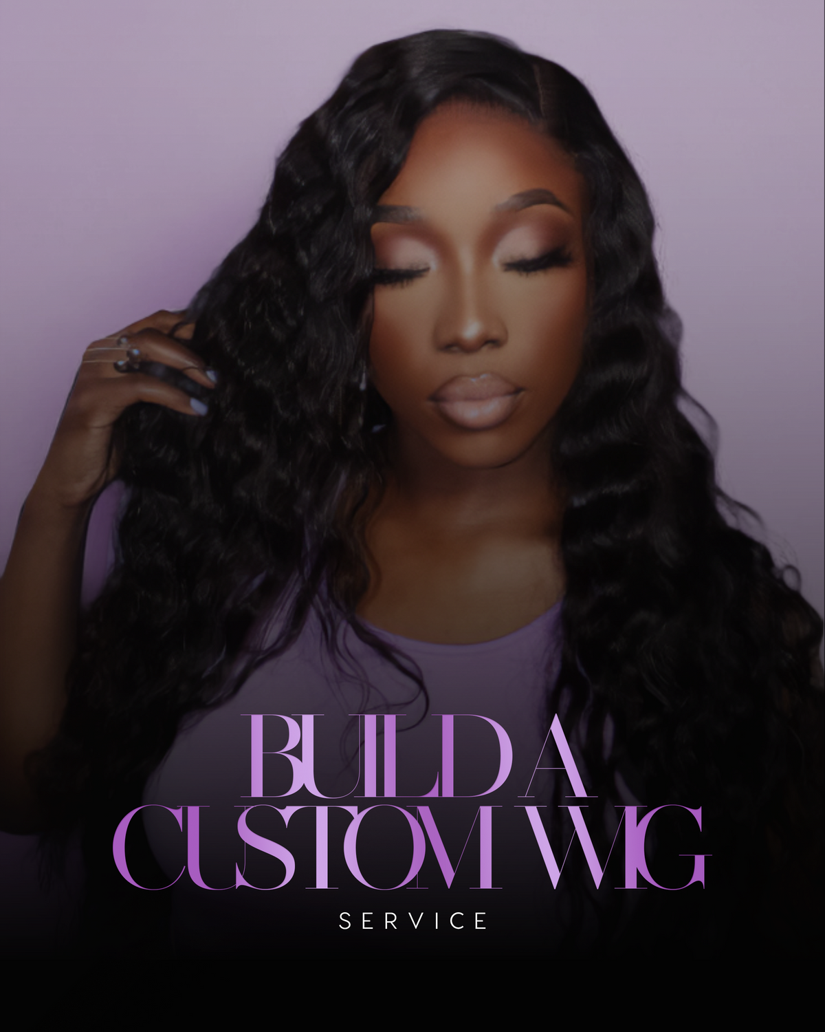 Provide Your Own Hair Or Use Our Hair Extensions(Custom Wig Construction)